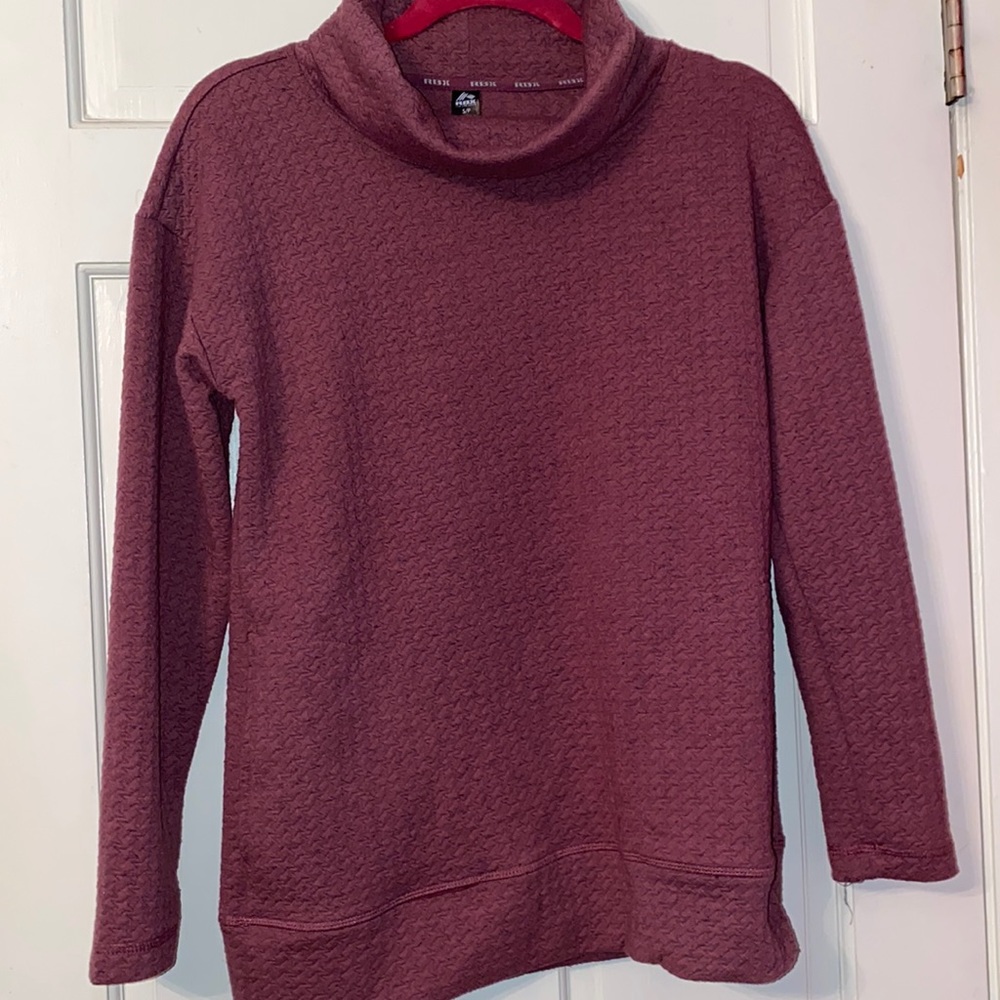 Cowl Neck Fitness SweatShirt